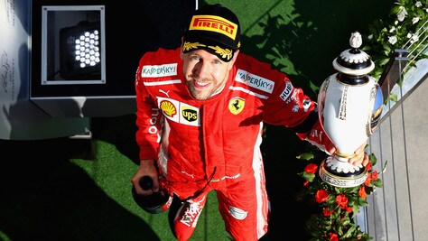 F1 Ferrari, Vettel: «Faremo grandi cose nella seconda metà di stagione»