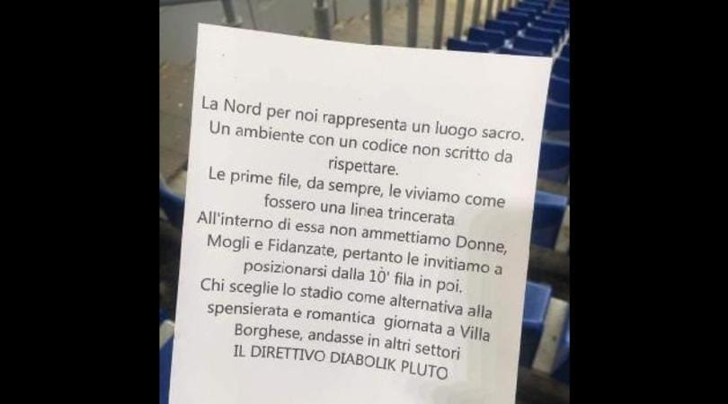 Siracusa, tifosi solidarizzano con la curva nord della Lazio: donne infuriate