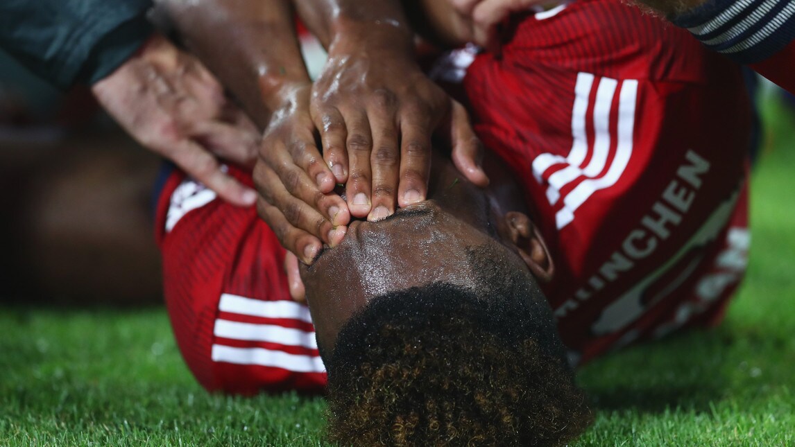 Coman, brutto ko. Il Bayern: «si deve operare»