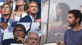 Georgina, Conte e Mancini allo Stadium