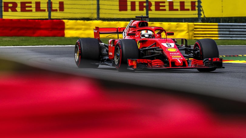 F1 Belgio, trionfa Vettel. Sul podio Hamilton e Verstappen