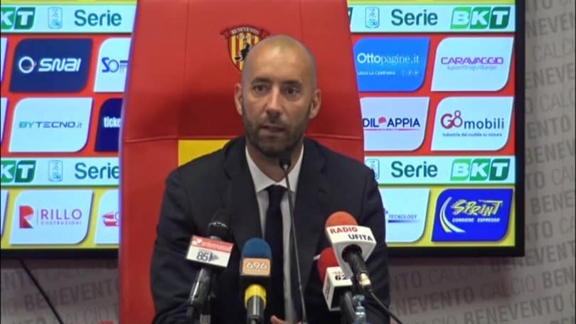 Bucchi: "Nel primo tempo non abbiamo fatto il Benevento"