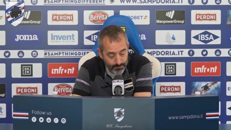 Giampaolo: "Contro il Napoli servirà una gara con gli attributi"