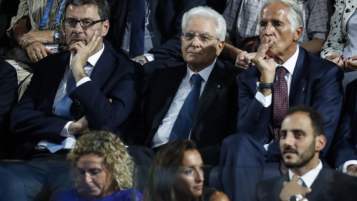 Italia, show al debutto sotto gli occhi del Presidente Mattarella
