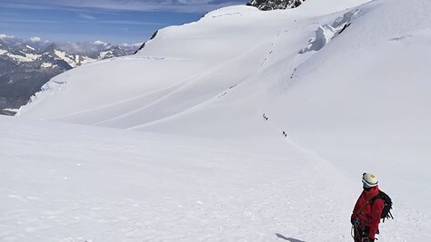 Stefano: «Ognuno ha il suo Monte Rosa»