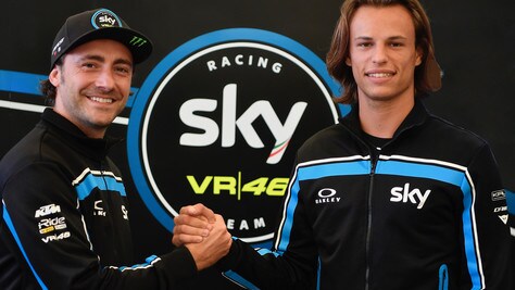 Moto2 e Moto3, nello Sky Racing Team promozione per Bulega