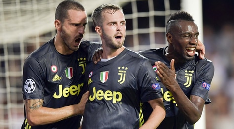 Valencia-Juventus 0-2, decidono 2 rigori di Pjanic. Ronaldo, rosso e lacrime