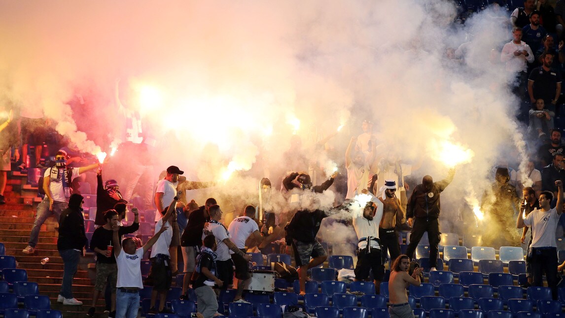 Lazio-Apollon, tifosi ciprioti scatenati all'Olimpico