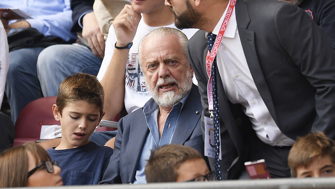 Torino-Napoli: anche De Laurentiis in tribuna