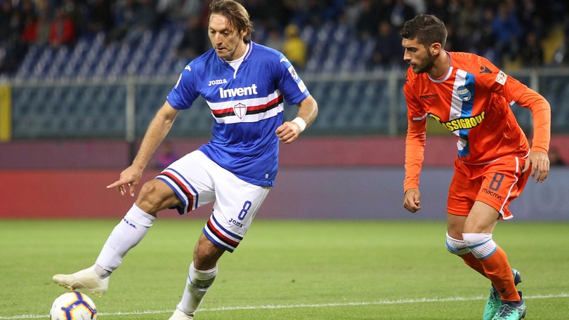Serie A Sampdoria, recupero in piscina per Barreto
