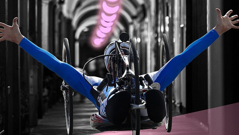 A Chiavari sesta tappa del Giro Handbike