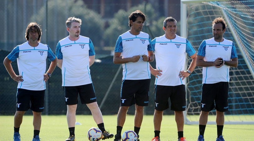 Allenamento Lazio prima Allenamento Lazio prima