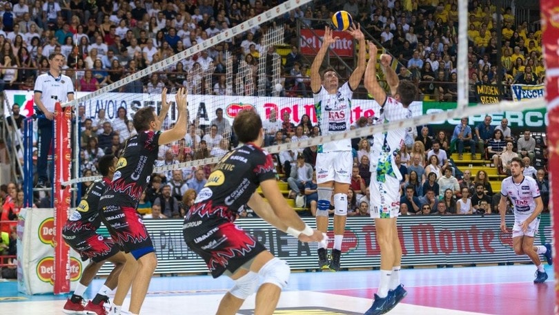 Volley Supercoppa Italiana Trento è la prima finalista