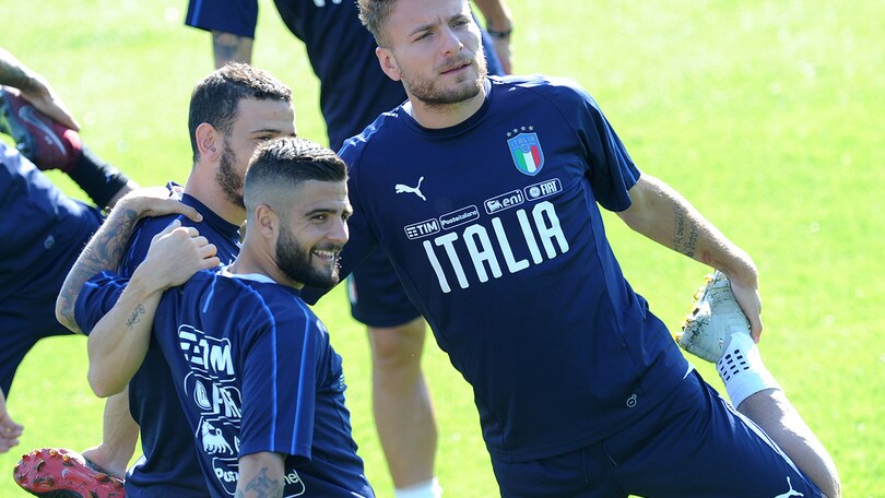 Italia-Ucraina, spicca la coppia gol Immobile-Insigne