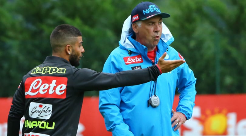 Napoli, Ancelotti: