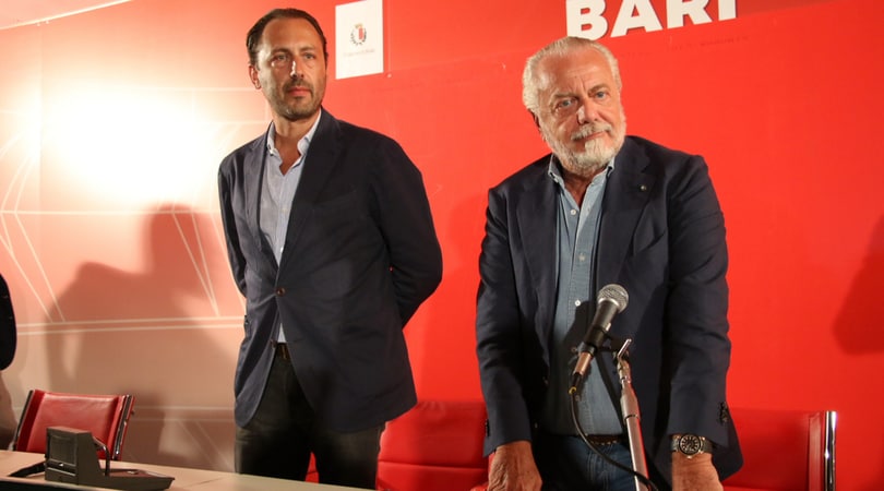 Serie D Bari, Decaro: «De Laurentiis? Ci litigo spesso, ma sta facendo bene»