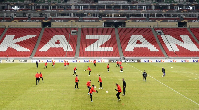 Uefa: Rubin Kazan fuori dalle coppe europee per due anni