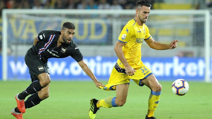 Serie A Frosinone, per Perica e Krajnc lavoro differenziato