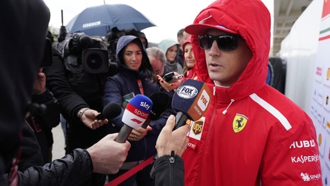 F1 Austin, Raikkonen: «Condizioni difficili, non è successo molto»