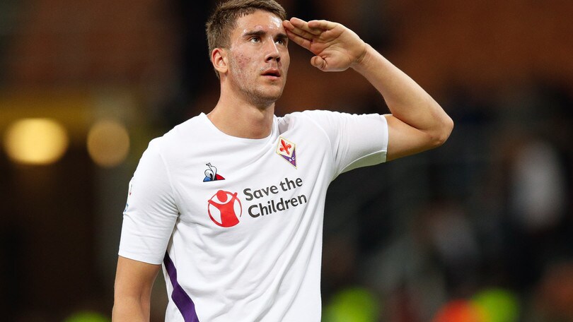 Maglia Home Fiorentina DUSAN VLAHOVIC Maglia Home Fiorentina DUSAN VLAHOVIC
