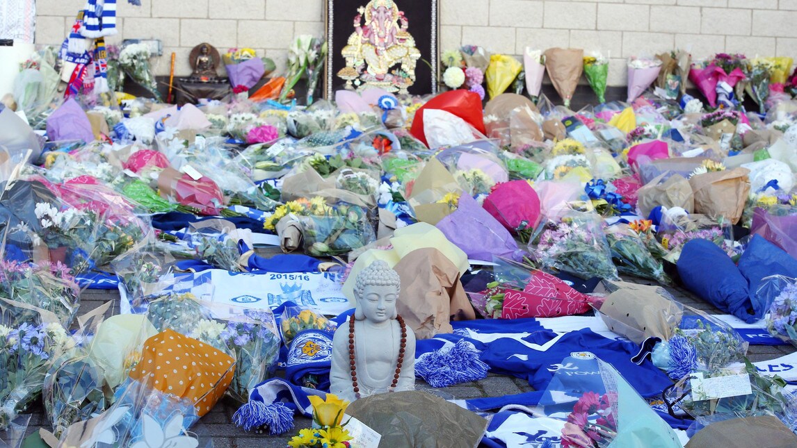 Leicester, il cordoglio dei tifosi