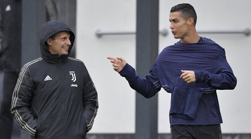 Juventus, Allegri: «Con lo United segna Ronaldo». Bonucci: «Dategli il Pallone d'oro»