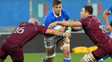 Rugby, a Firenze l'Italia batte la Georgia 28-17