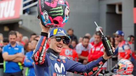 MotoGp Valencia, Vinales: «Contento per la pole in casa»