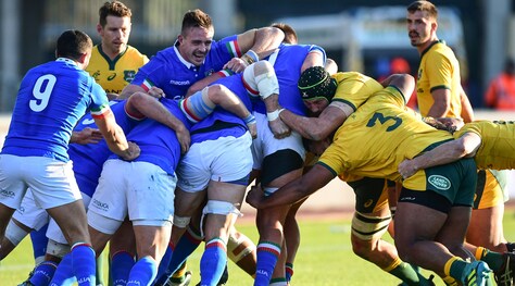 Rugby, l'Italia cede 26-7 all'Australia