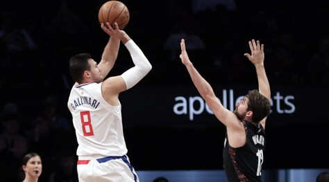 Nba, volano i Clippers trascinati da Gallinari