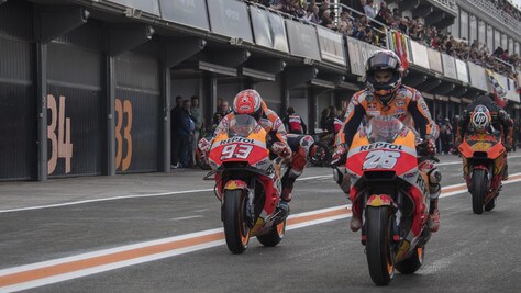 MotoGp Valencia: gara sospesa per pioggia al 13esimo giro