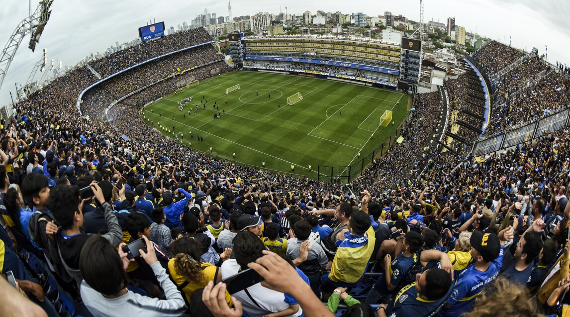 Superclasico, la Bombonera è una bolgia per l'allenamento del Boca