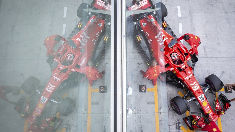 F1 Ferrari, fenomeno Leclerc ad Abu Dhabi