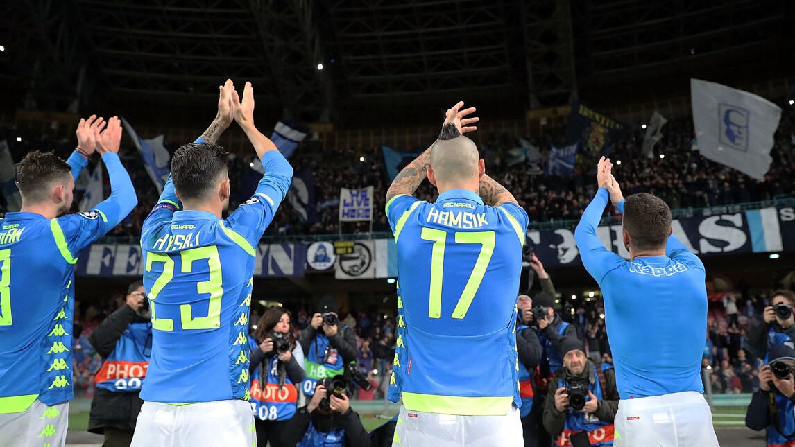 Napoli-Stella Rossa 3-1: Mertens da urlo al San Paolo