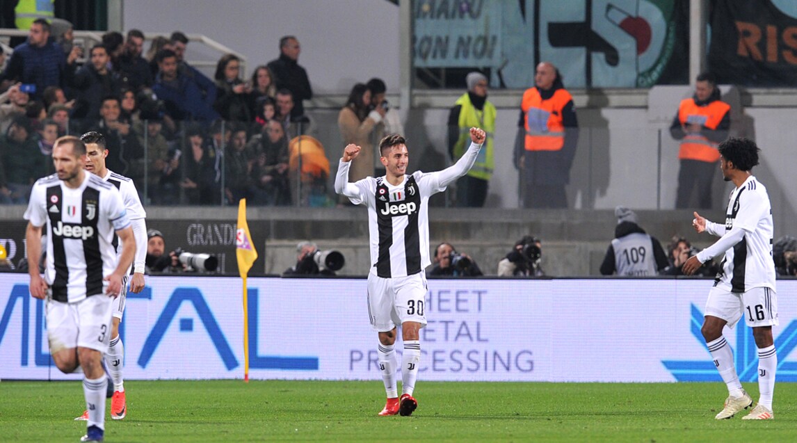 Fiorentina-Juventus 0-3: Bentancur, Chiellini e Ronaldo