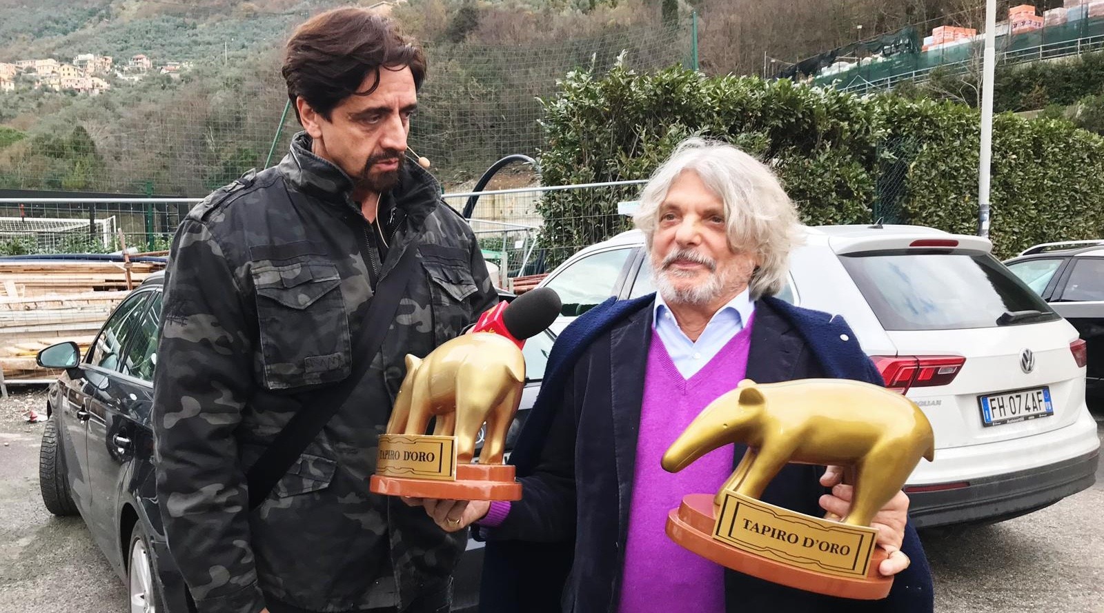 Serie A Sampdoria, Tapiro d'oro a Ferrero: «La giustizia trionferà»