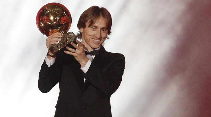 Pallone d'oro, Modric punge Ronaldo e Messi: «Il calcio non è solo gol»