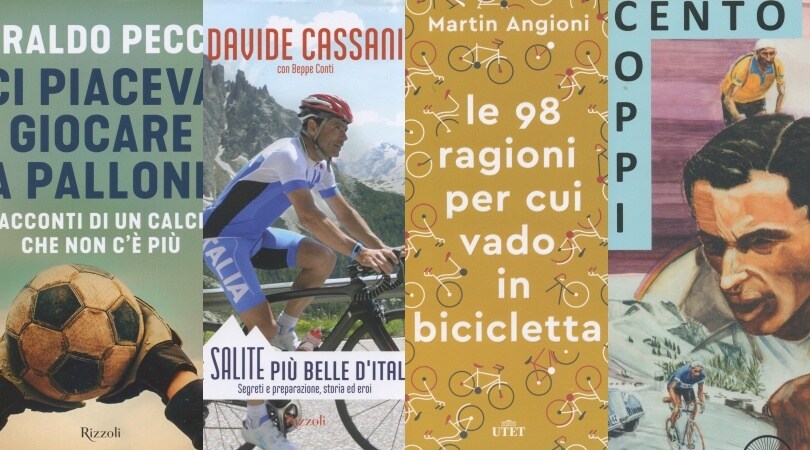 Il calcio di una volta di Eraldo Pecci e tre libri sul ciclismo