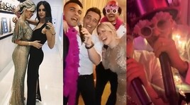 Wanda Nara, party esagerato: Icardi-Lautaro show