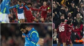 Il Napoli a testa alta ad Anfield, ma passa il Liverpool