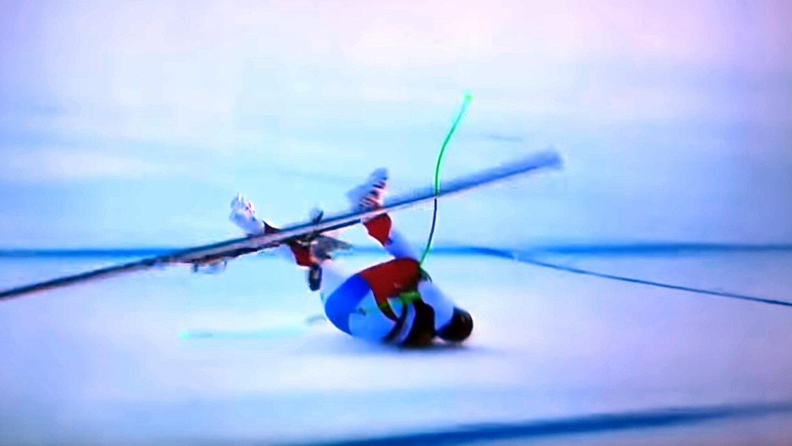 Sci, discesa Val Gardena: terribile caduta di Gisin 