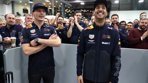F1, Ricciardo e Verstappen: un addio da amici