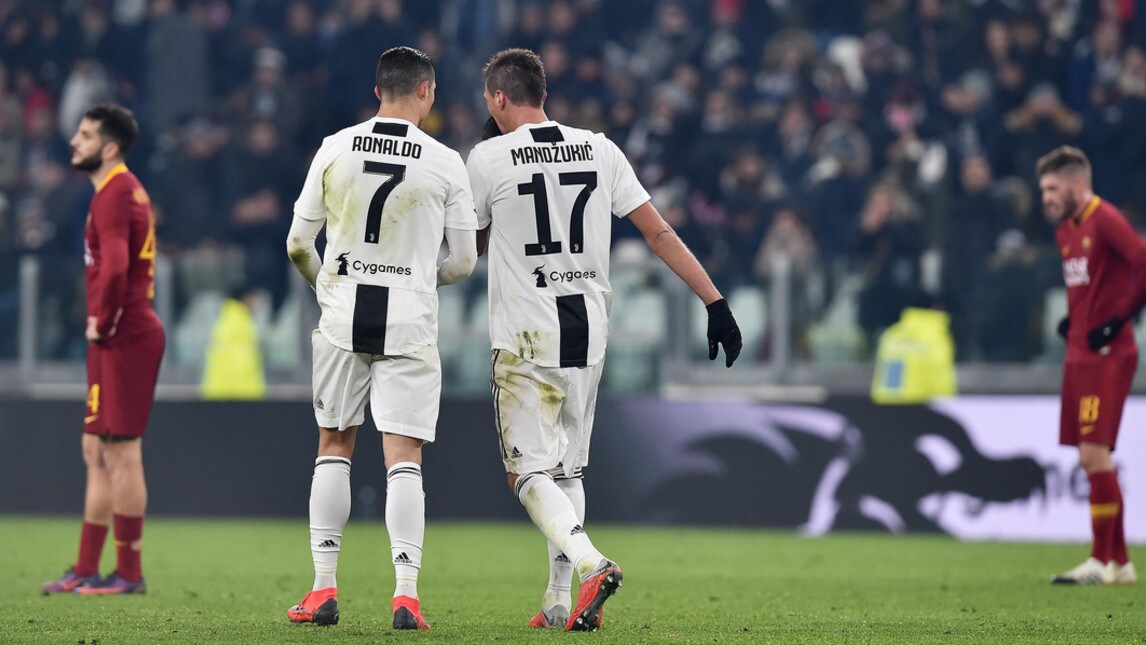 Juventus-Roma, il film della partita