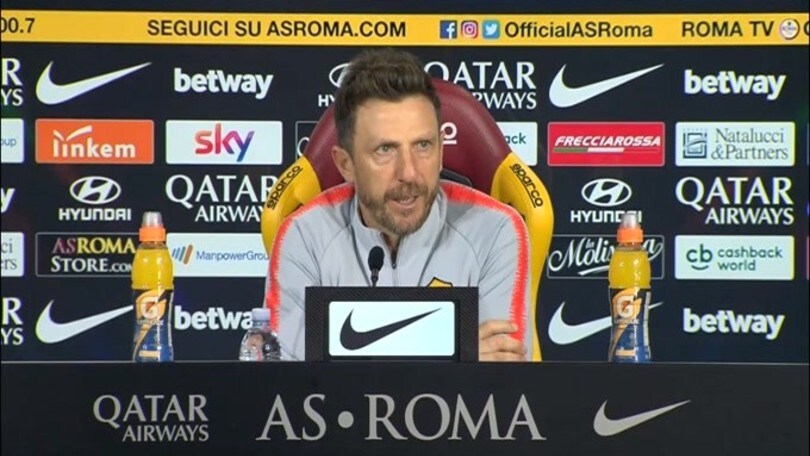 Di Francesco: "In caso di cori bisogna fermarsi"