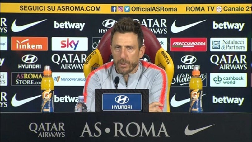 Di Francesco: "Siamo in corsa per il quarto posto"