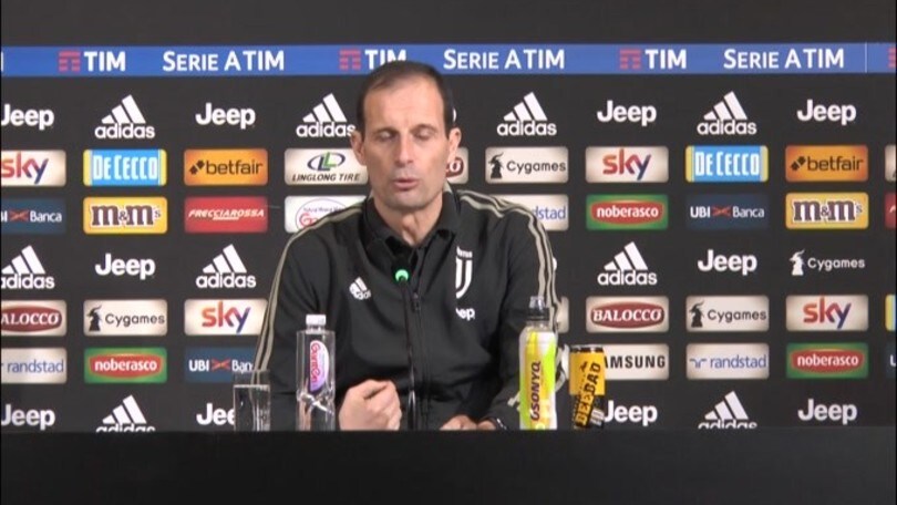 Allegri: "Condanno il razzismo, ma non dobbiamo fermare le partite"
