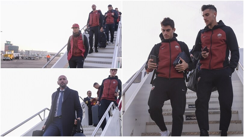 La Roma arriva a Parma: c'è Pellegrini