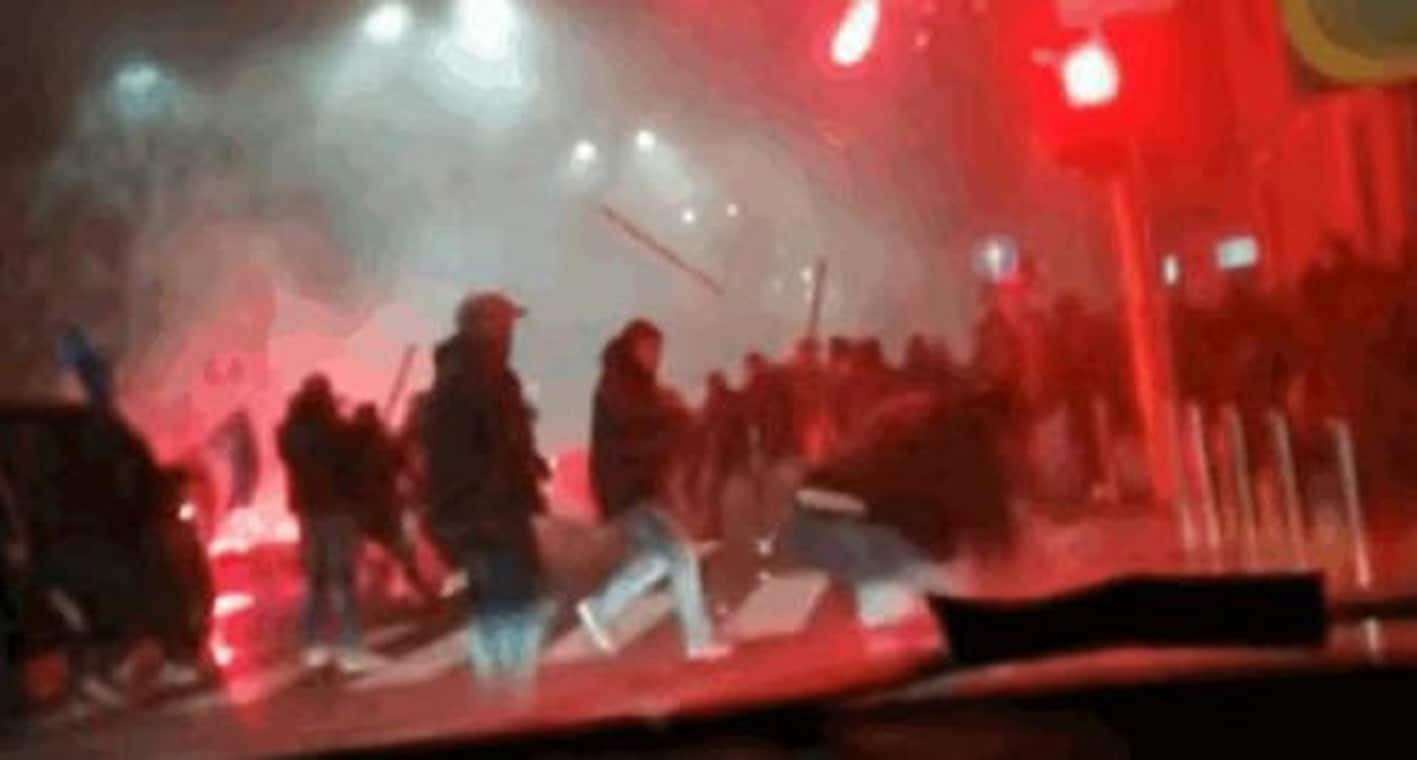 Rissa sulla A1 tra tifosi del Bologna e quelli del Torino