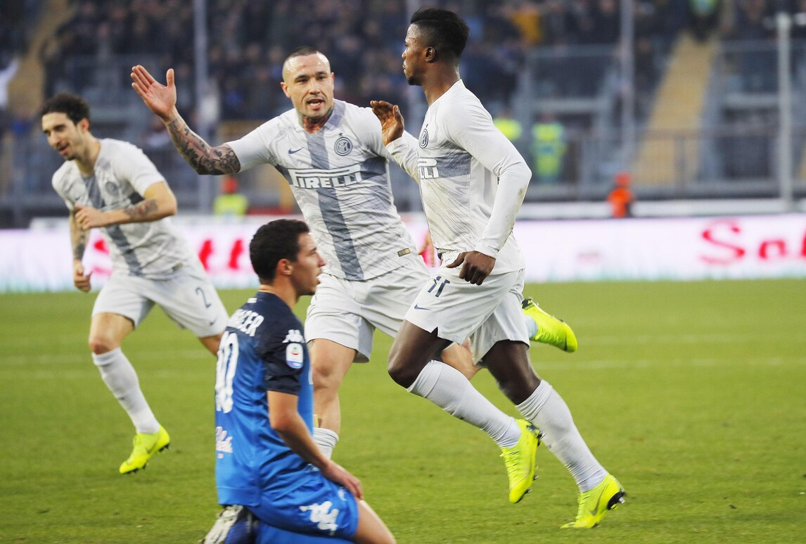 Serie A Empoli-Inter 0-1, il tabellino