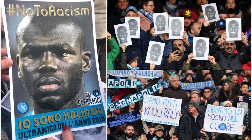 Napoli, ecco le maschere per Koulibaly